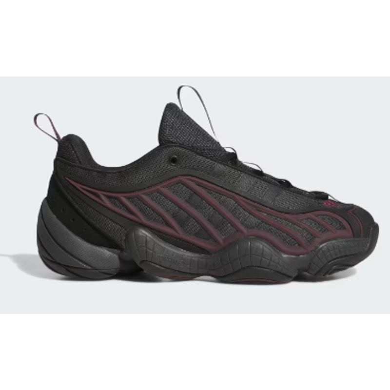New Adidas Intimidation Low Black/Maroon Men's Size 9